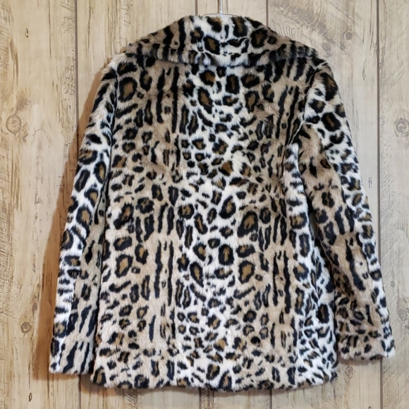 NWT SANCTUARY SEEING SPOTS FAUX FUR COAT SIZE S - Picture 5 of 5